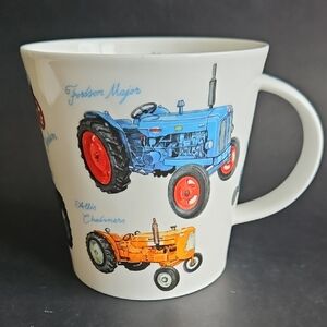 Dunoon Bone China Mug Classic Tractors Richard Partis Farmhouse Decor